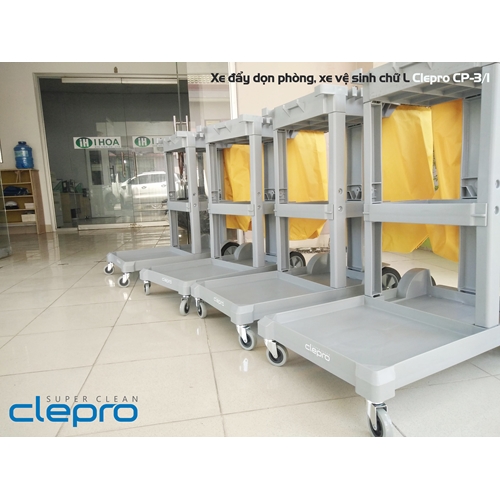 Xe đẩy dọn phòng CLEPRO CP-3/1 1